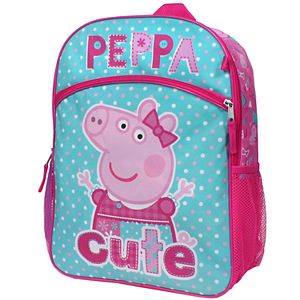 Girls Peppa Pig 5-pc. Backpack, Lunch Box & Accessories Set