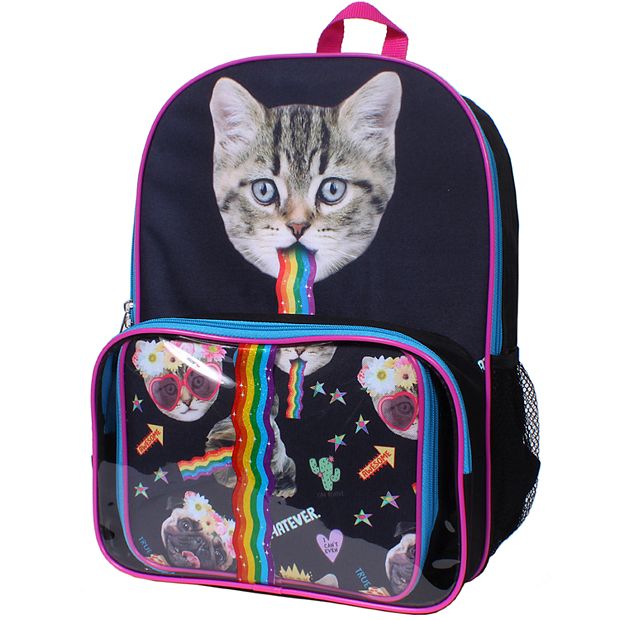 Rainbow Backpack & Lunch Bag Set