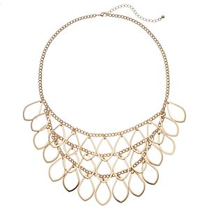 Apt. 9® Layered Open Teardrop Necklace