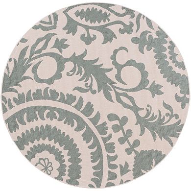 Surya Big Pine Floral Indoor Outdoor Rug