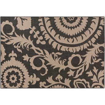 Decor 140 Big Pine Floral Indoor Outdoor Rug