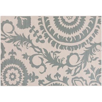 Decor 140 Big Pine Floral Indoor Outdoor Rug
