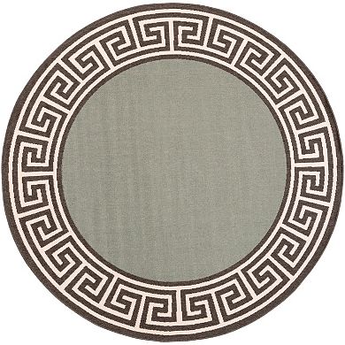 Surya Bishhorn Framed Geometric Indoor Outdoor Rug
