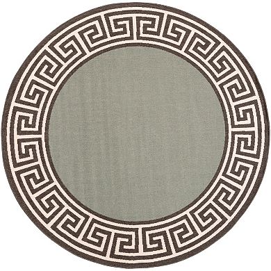 Decor 140 Bishhorn Framed Geometric Indoor Outdoor Rug