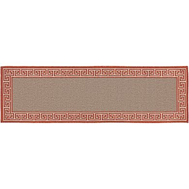 Decor 140 Bishhorn Framed Geometric Indoor Outdoor Rug