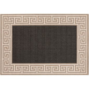 Decor 140 Bishhorn Framed Geometric Indoor Outdoor Rug