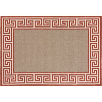 Decor 140 Bishhorn Framed Geometric Indoor Outdoor Rug