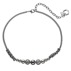 Simply Vera Vera Wang Chain Wrapped Beaded Choker Necklace