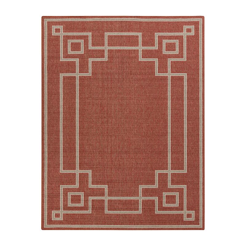 70081711 Decor 140 Blanche Framed Geometric Indoor Outdoor  sku 70081711