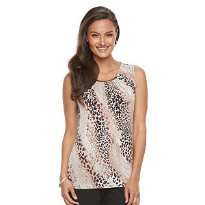 Women's Dana Buchman Embellished Scoopneck Top