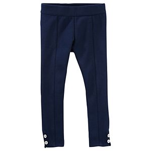 Baby Girl OshKosh B'gosh® Navy Ponte Leggings