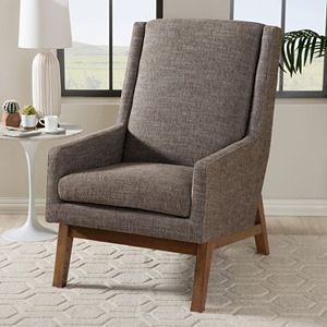 Baxton Studio Aberdeen Mid-Century Modern Accent Chair