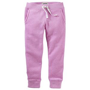 Baby Girl OshKosh B'gosh® Purple Fleece Jogger Pants