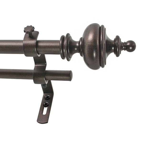 Montevilla Urn Double Curtain Rod