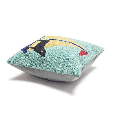 Liora Manne Sailing Dog Throw Pillow