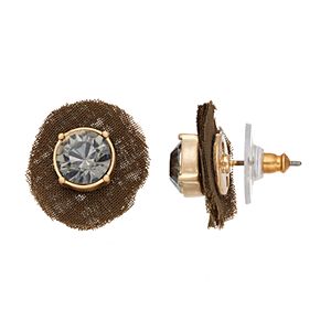 Simply Vera Vera Wang Chiffon Stud Earrings