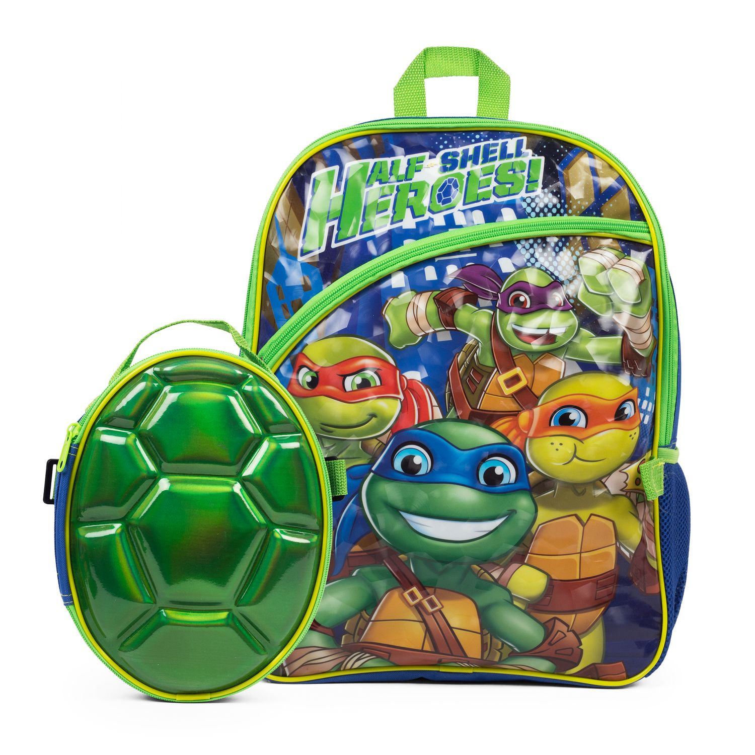 ninja turtle backpack and lunchbox