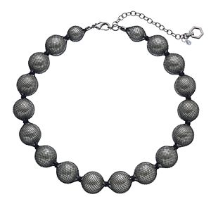 Simply Vera Vera Wang Mesh Beaded Necklace