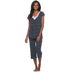 Women's Croft & Barrow® Pajamas: Tee & Capri Pajama Set