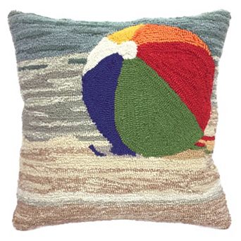 Liora Manne Life's A Beach Indoor Outdoor Throw Pillow