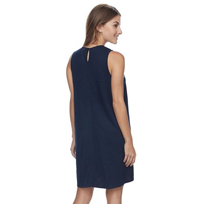 Petite Sonoma Goods For Life Embroidered Tank Dress