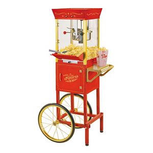 Nostalgia Electrics Vintage Series Commercial Kettle Popcorn Cart