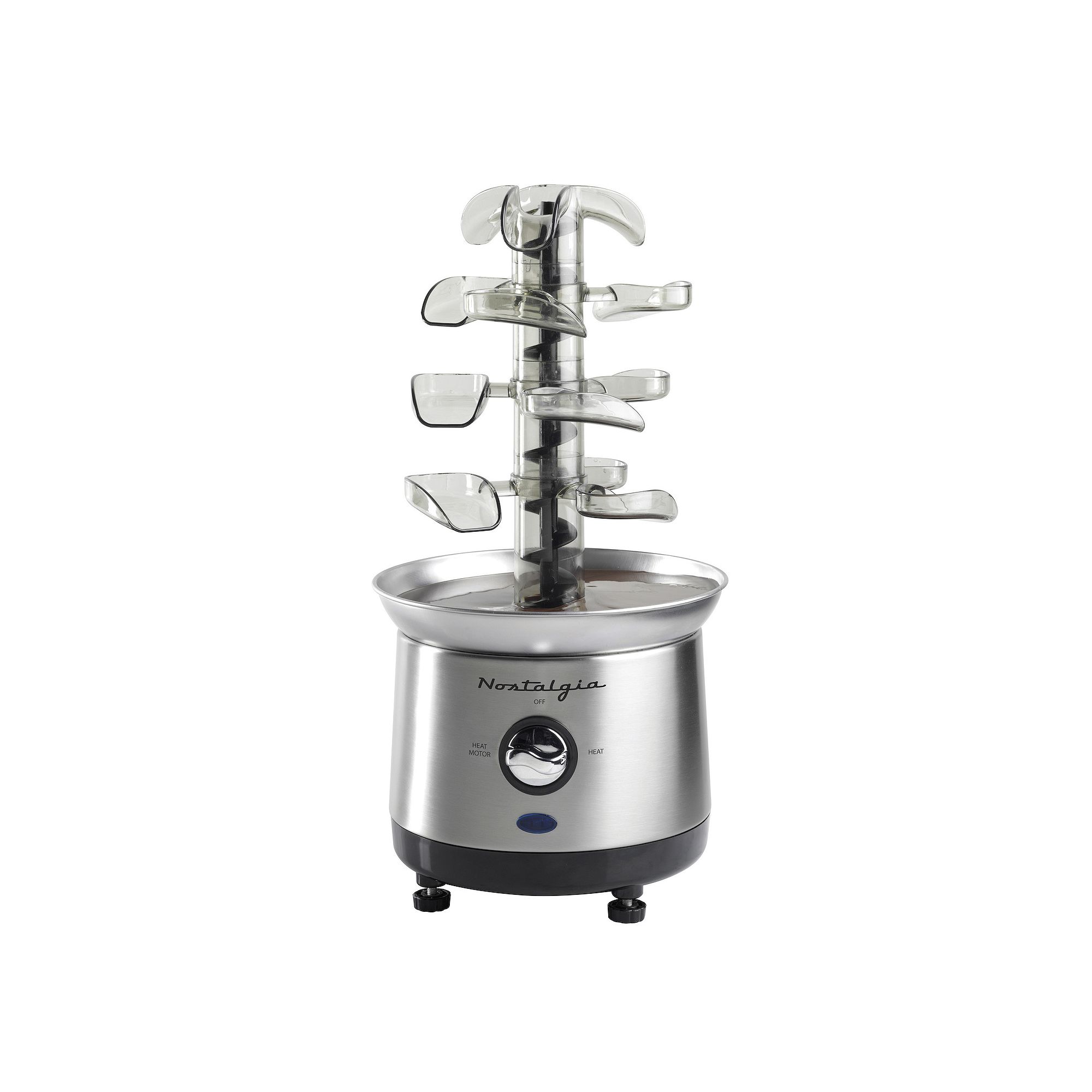 Nostalgia Electrics Cascading Chocolate Fondue Fountain, Multicolor