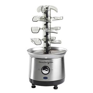 Nostalgia Electrics Cascading Chocolate Fondue Fountain