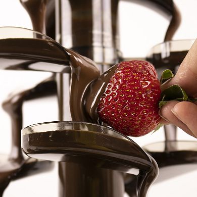 Nostalgia Electrics Cascading Chocolate Fondue Fountain