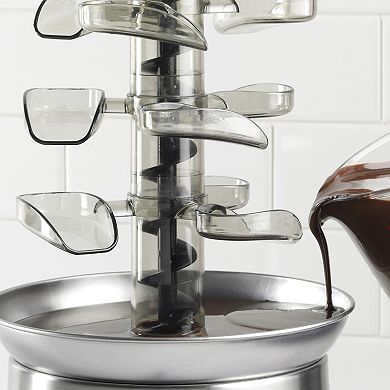 Nostalgia Electrics Cascading Chocolate Fondue Fountain