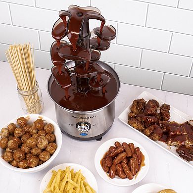 Nostalgia Electrics Cascading Chocolate Fondue Fountain