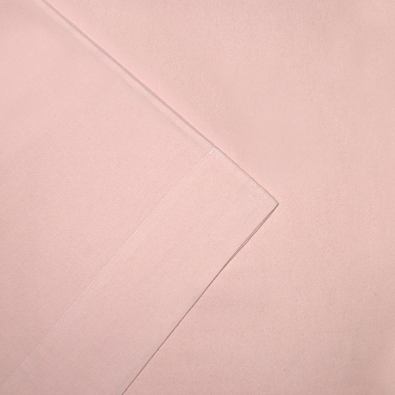 Pointehaven Flannel Sheet Set, Pink, CKING SET