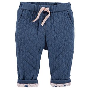 Baby Girl OshKosh B'gosh® Quilted Pull-On Pants
