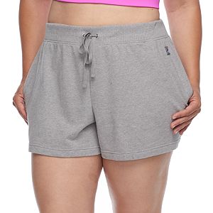 Plus Size FILA SPORT® Relaxed French Terry Shorts