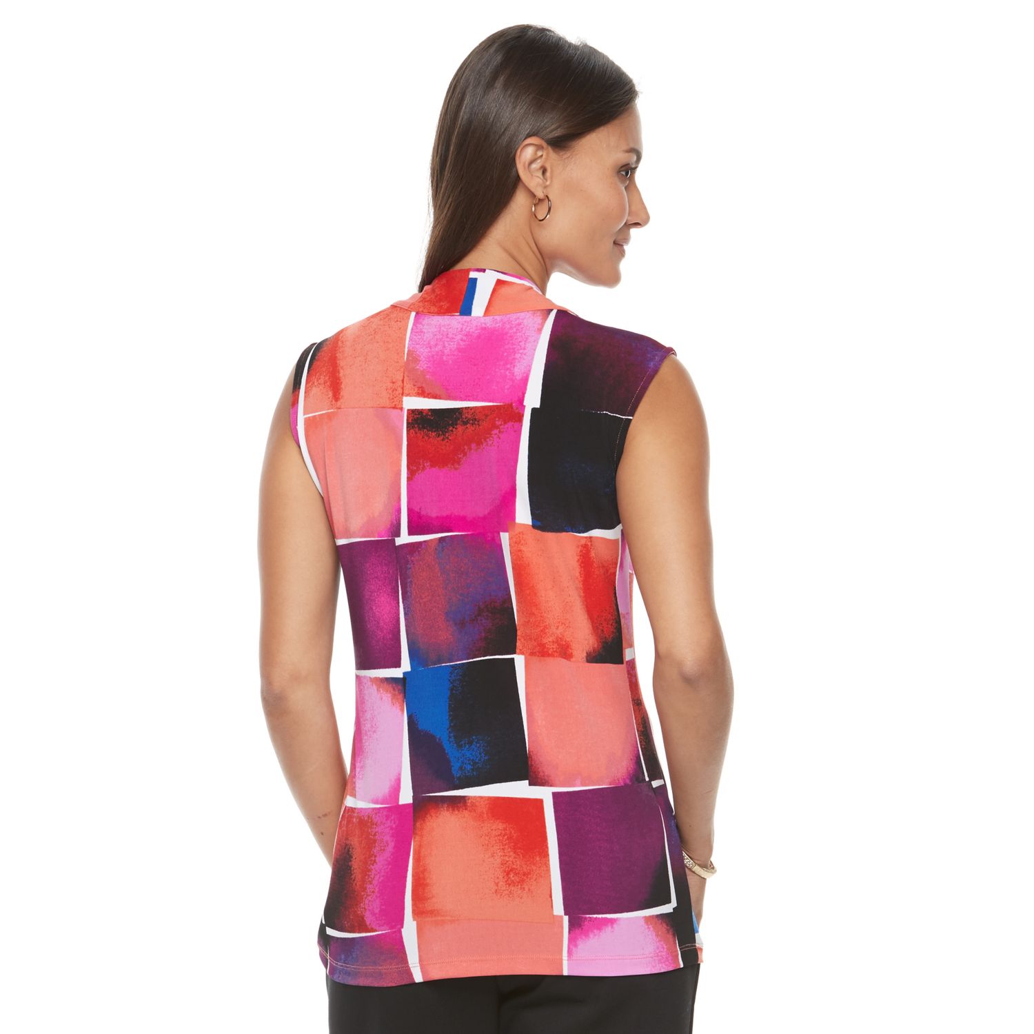 dana buchman knot front top