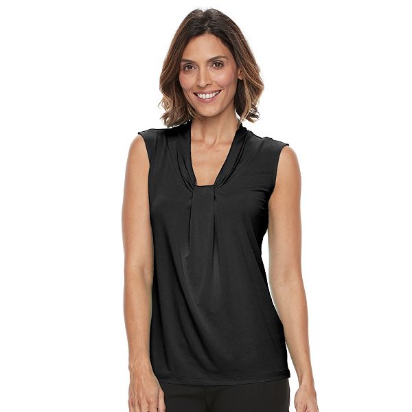 Women's Dana Buchman Knot-Front Top