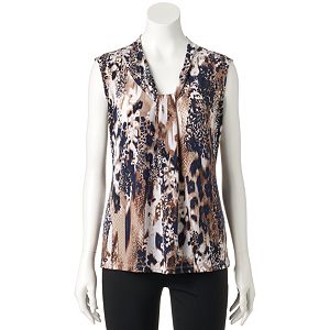 Women's Dana Buchman Knot-Front Top