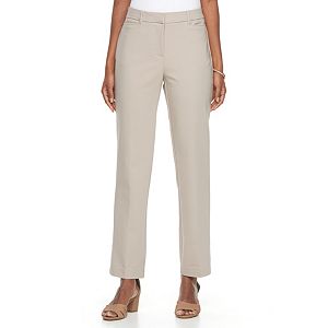 Women's Dana Buchman Slim Straight-Leg Pants