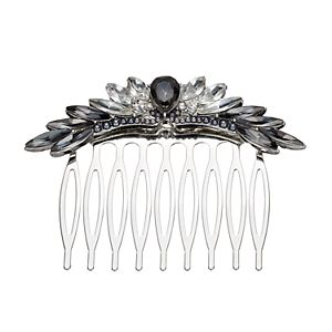 Simply Vera Vera Wang Marquise Stone Cluster Hair Comb