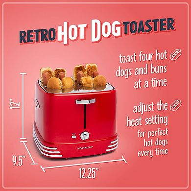 Nostalgia Electrics Pop-Up Hot Dog Toaster