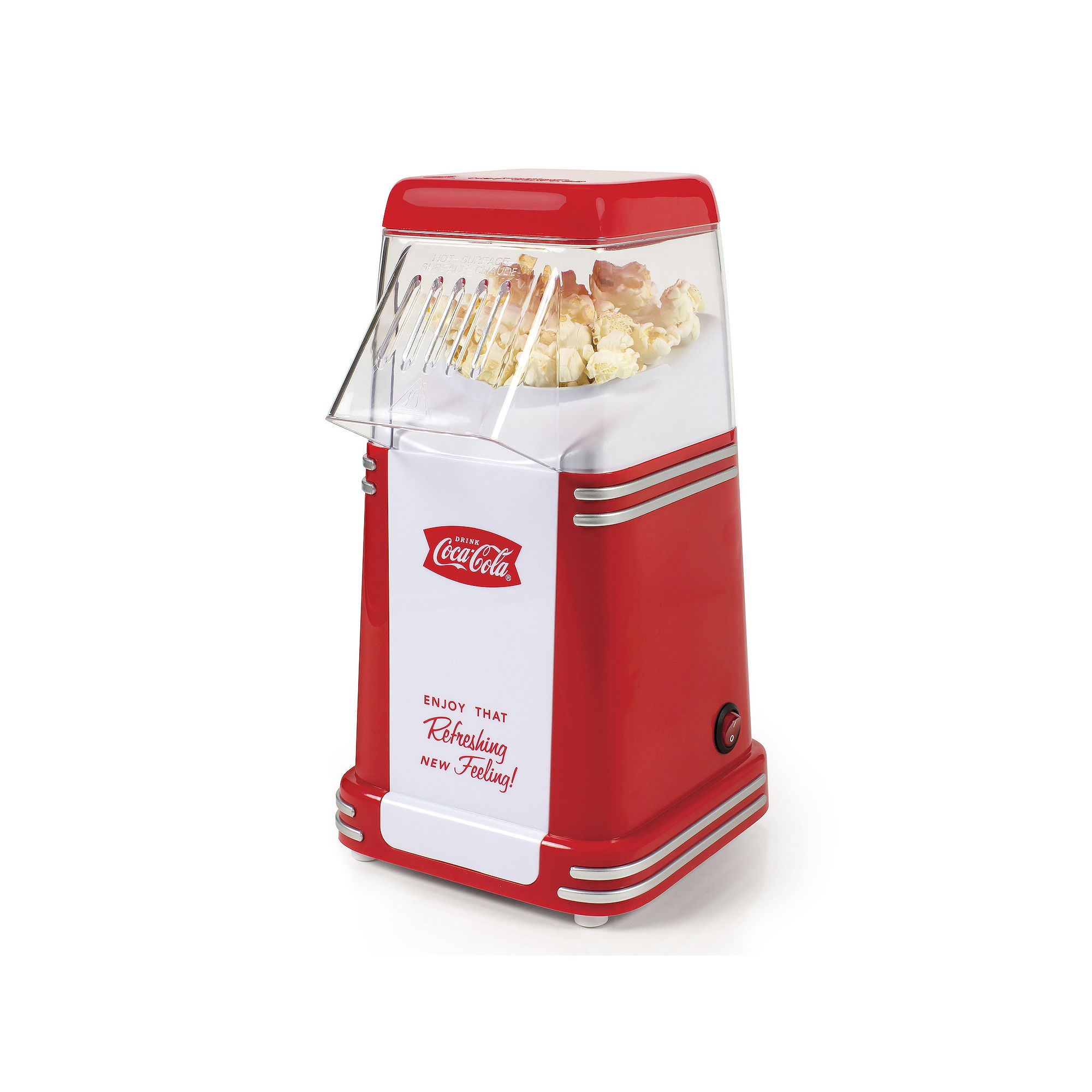 Nostalgia Electrics Limited Edition Coca-Cola Hot Air Popcorn Popper, Multi