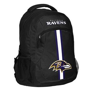 Forever Collectibles Baltimore Ravens Action Stripe Backpack