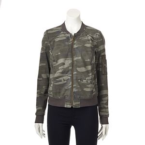 Women' SONOMA Goods for Life™ Camo Bomber Jacket