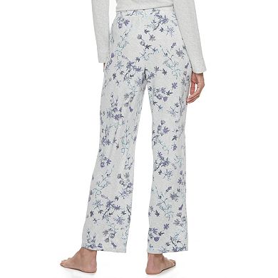Women's Croft & Barrow® Pajamas: Whispery Clouds Long Pants