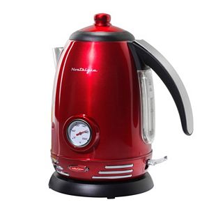 Nostalgia Electrics Retro Series 1.7-Liter Stainless Steel Electric Kettle