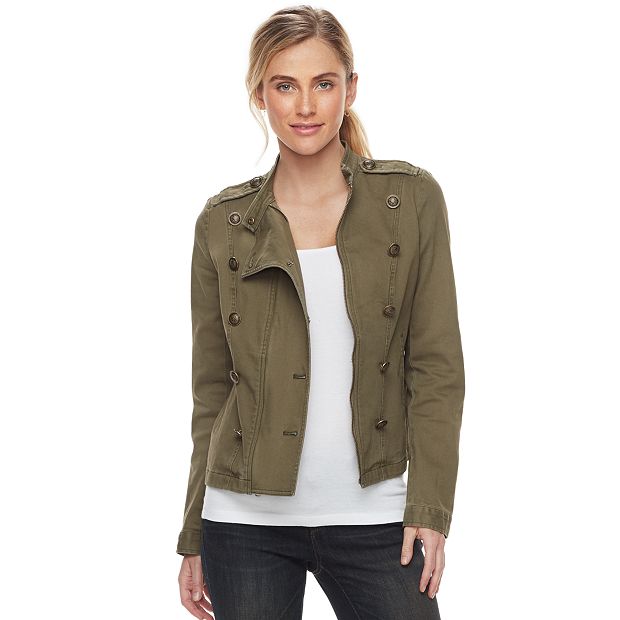 Womens best sale military parka