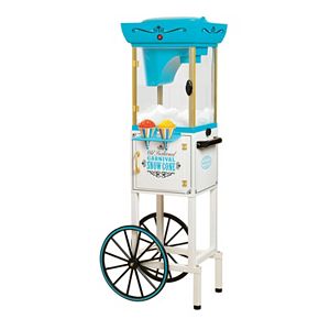 Nostalgia Electrics Vintage Collection Snow Cone Cart with Storage