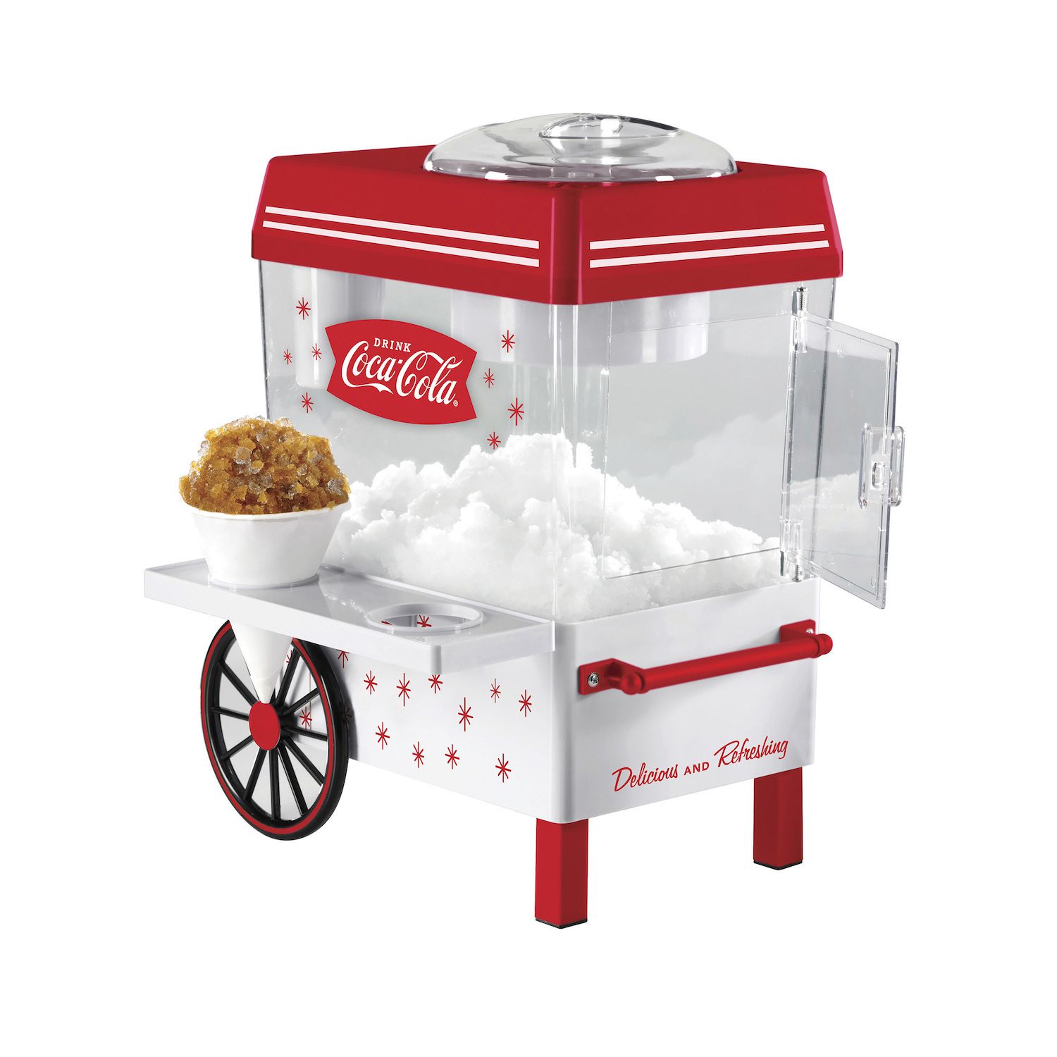 Coca-Cola Hot Air Popcorn Popper with Bucket