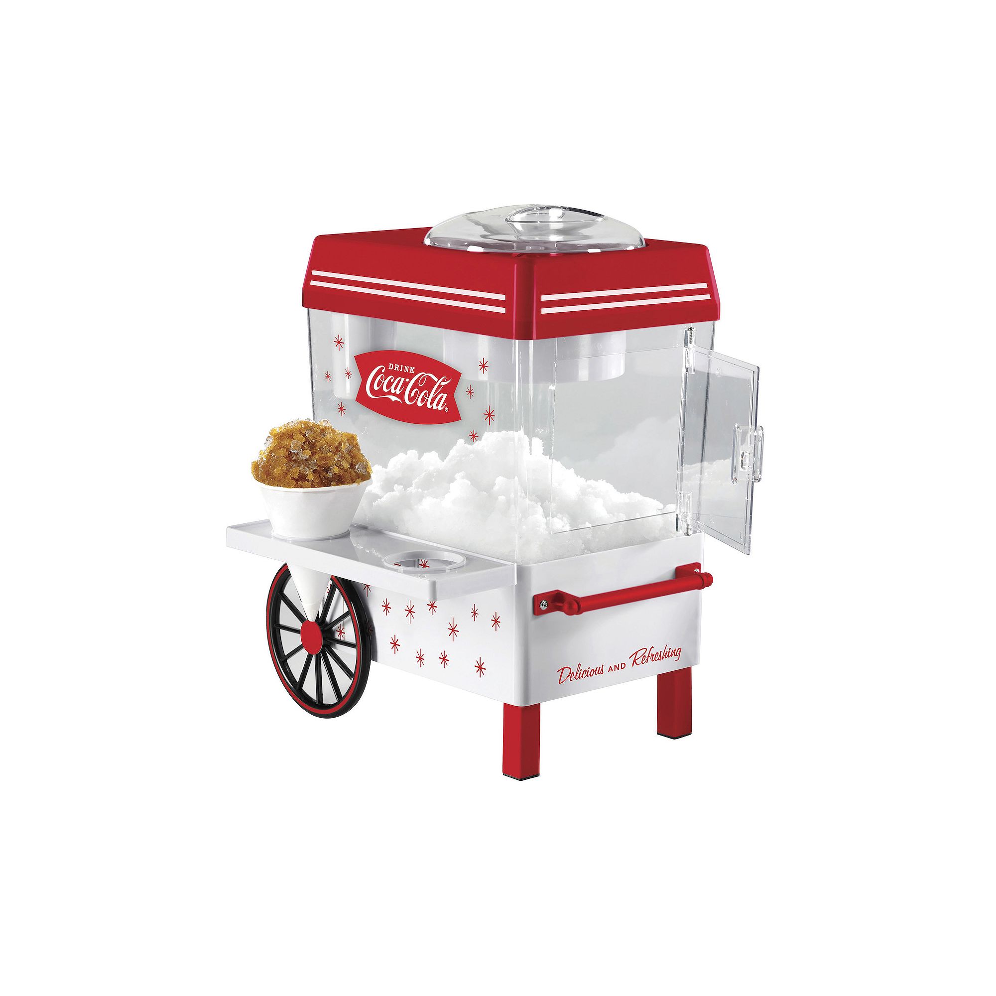 Nostalgia Electrics Coca-Cola Snow Cone Maker, Multicolor