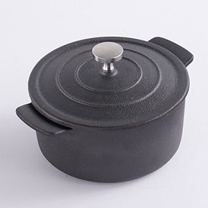 Food Network™ Mini Pre-Seasoned Cast-Iron Dutch Oven\n